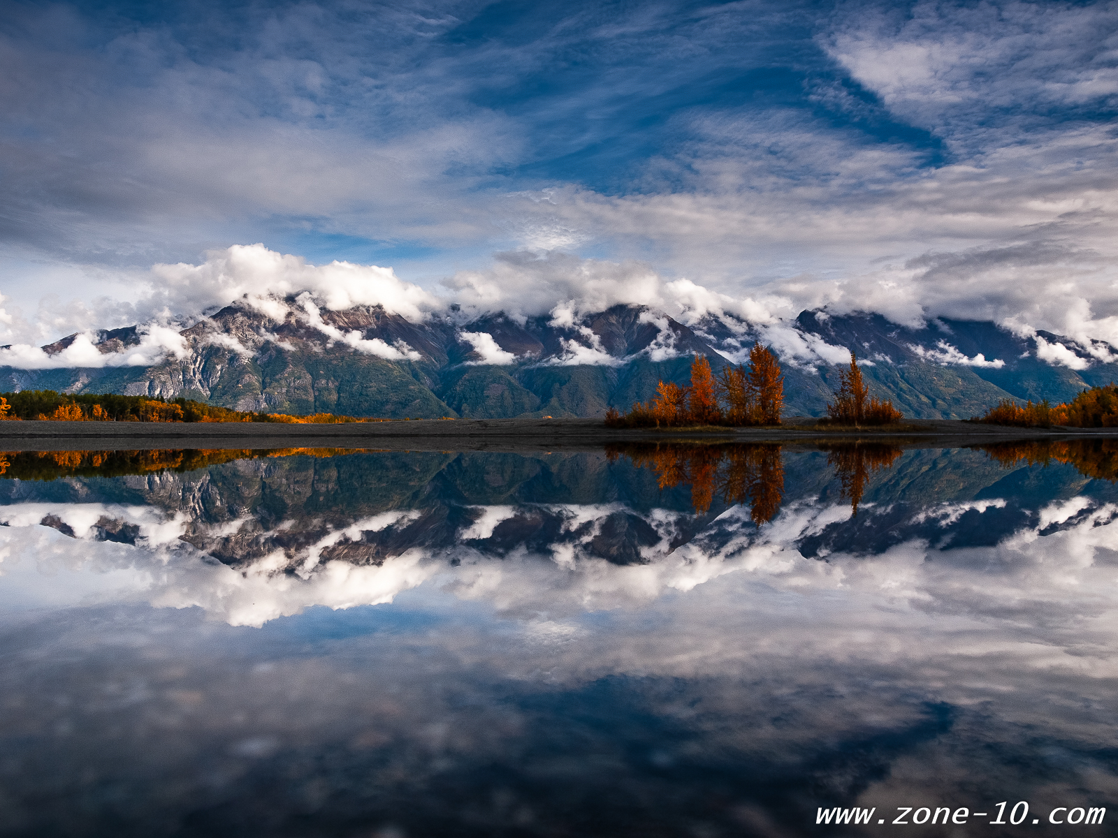 Mountain Reflections - Knik River