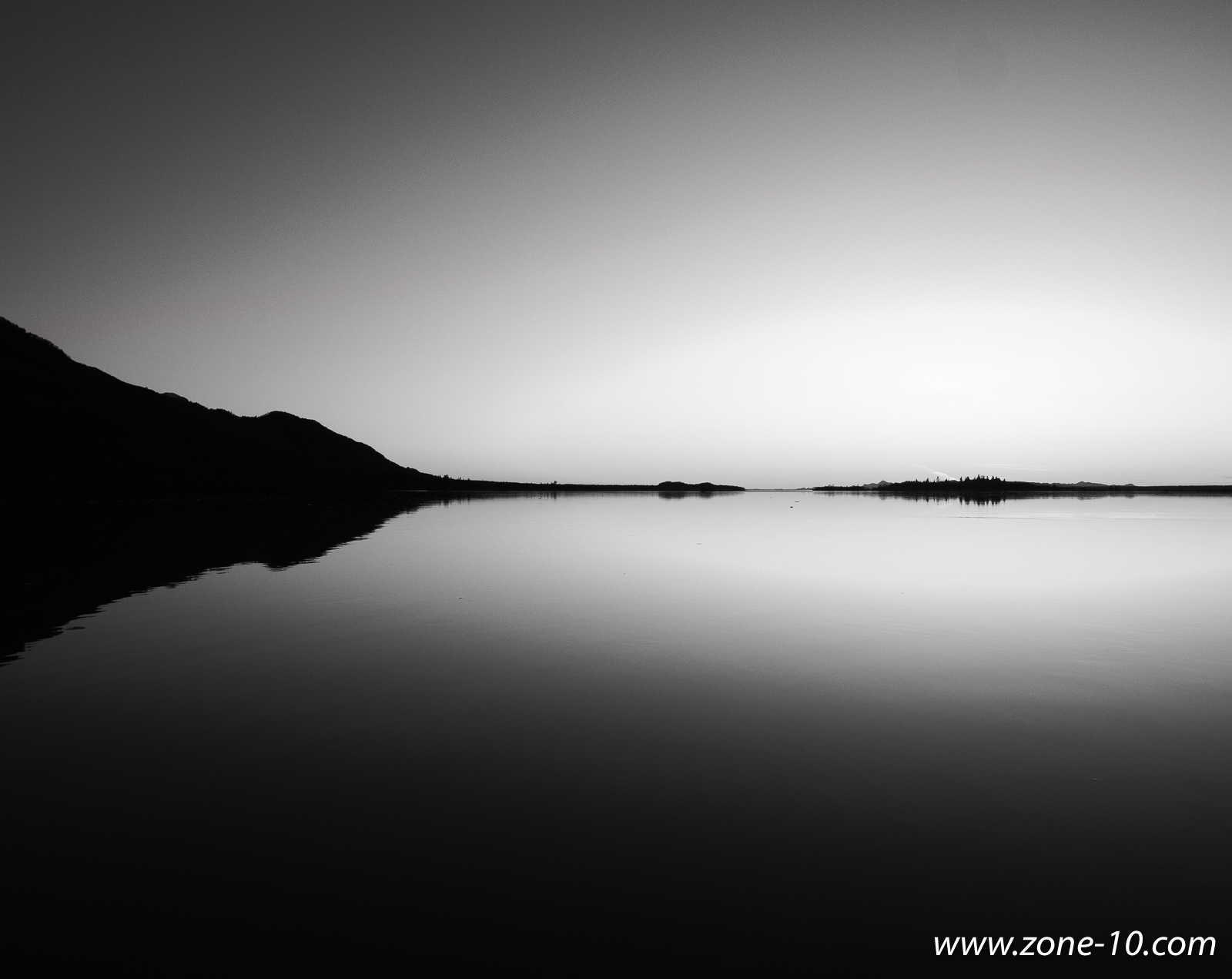 Knik River at Sunset