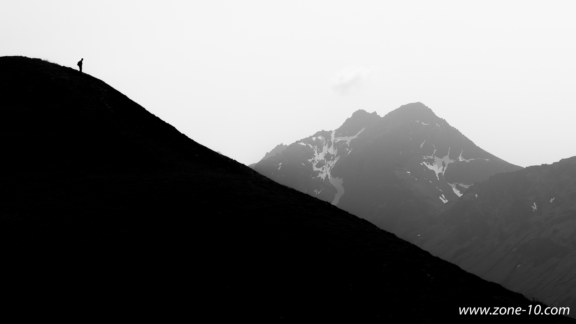 Hiker on the Ridge