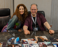 Suzie Plakson and Her Minion